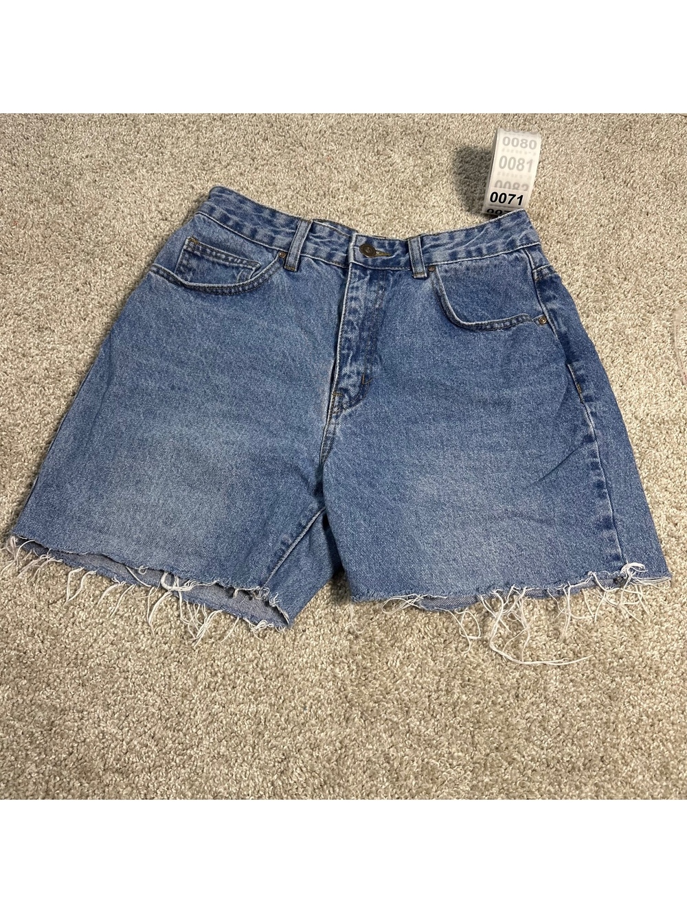 Cotton On petite straight jean shorts